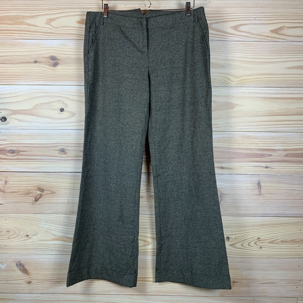 Twelfth Street Cynthia Vincent Pants Women 10 Wool Wide Leg Trouserβ Career